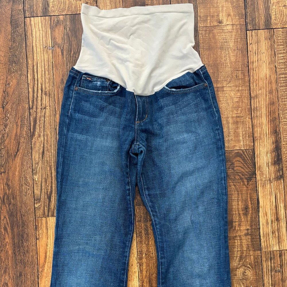 Joe's Jeans High Rise Blue Maternity Jeans